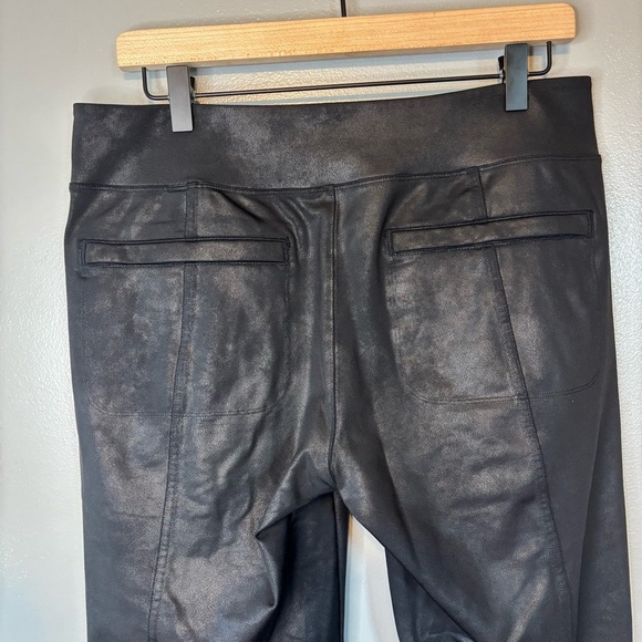 Athleta Large Petite Delancey Gleam Straight Leg Pant Black - Picture 6 of 7